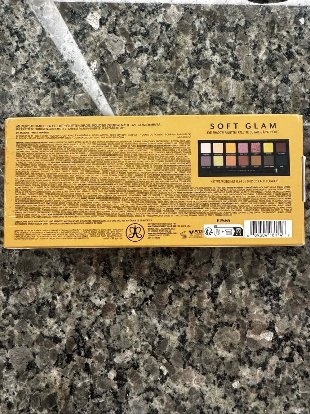 Anastasia Beverly Hills Soft Glam Eyeshadow Palette - Mustard